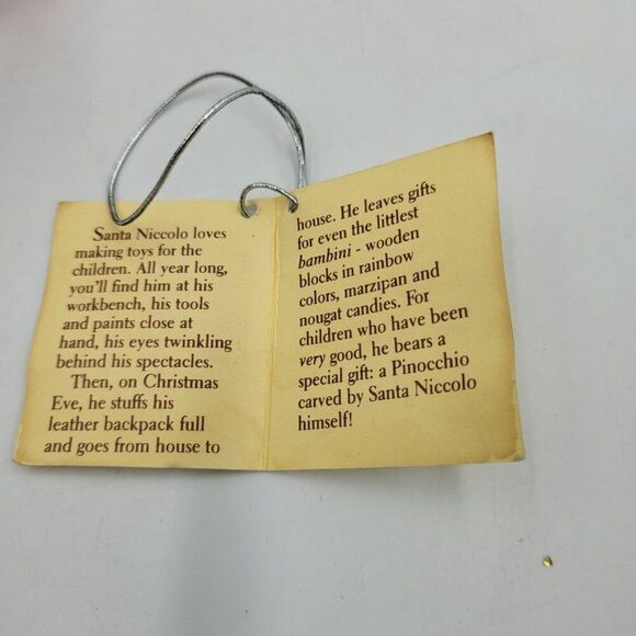 Vintage Midwest Snow Globe Santa Niccolo Italian Santa Musical - Picture 5 of 7